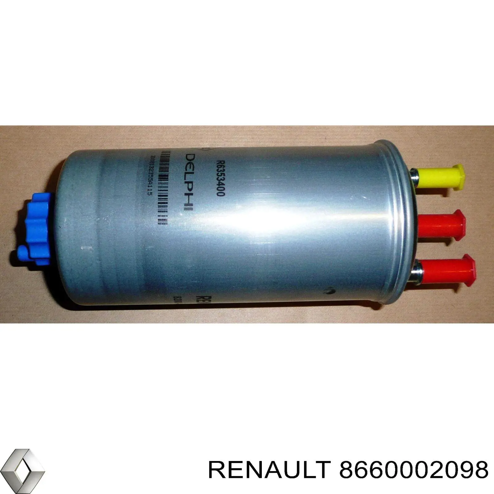 Фильтр тонкой очистки топлива Renault (RVI) 8660002098 цена, от 20.43 USD