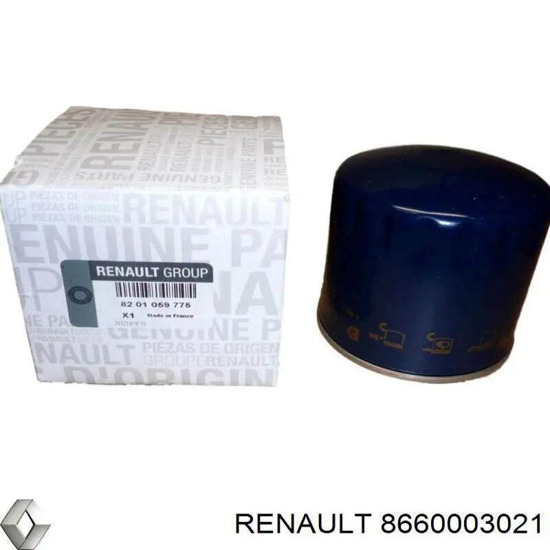 Фильтр масла Renault (RVI) 8660003021