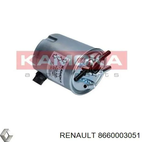 Filtro combustible 8660003051 Renault (RVI)