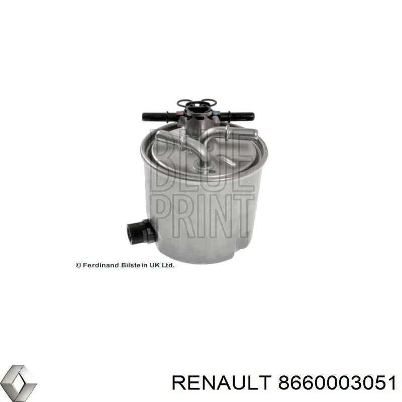 Купить 8660003051 Renault (RVI) Фильтр-отстойник топлива грубой очистки
