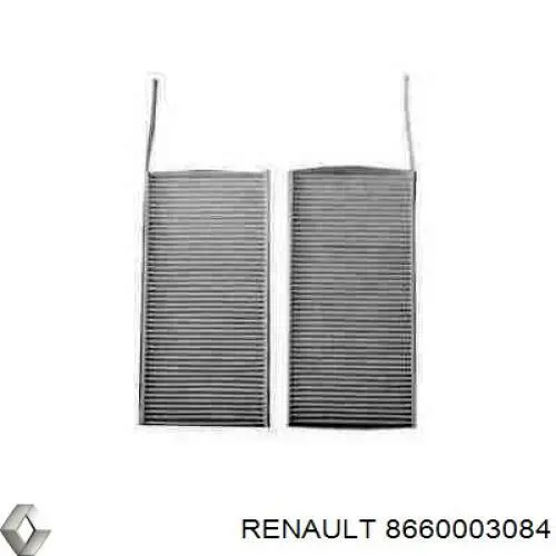 Filtro de habitáculo 8660003084 Renault (RVI)