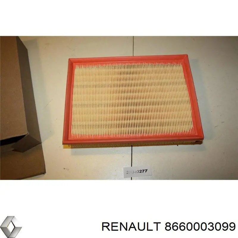 Воздушный фильтр 8660003099 Renault (RVI)