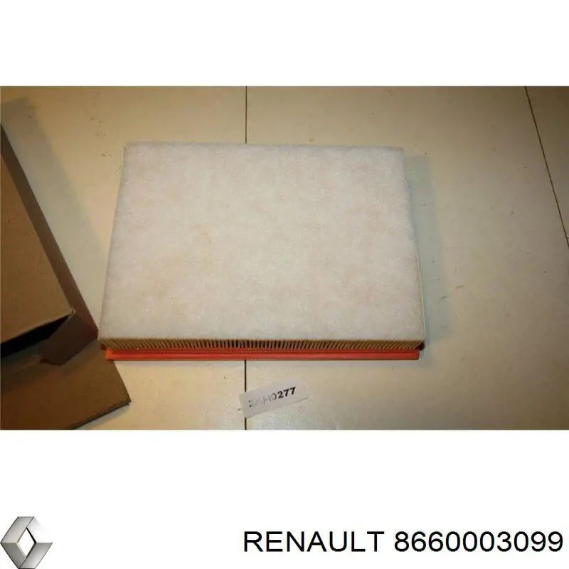 Filtro de aire 8660003099 Renault (RVI)