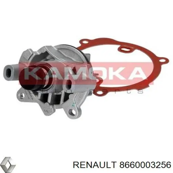 Помпа охлаждения Renault (RVI) 8660003256 цена, от 33.82 USD