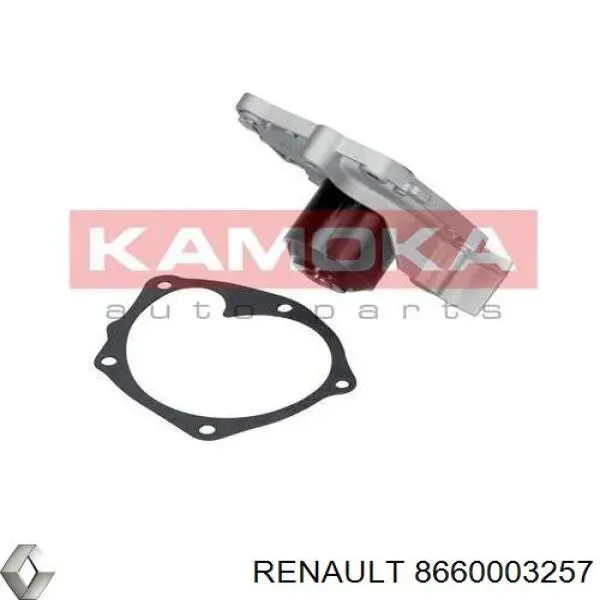 Помпа охлаждения Renault (RVI) 8660003257 цена, от 38.07 USD