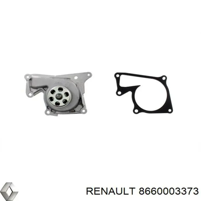 Помпа охлаждения Renault (RVI) 8660003373 цена, от 34.21 USD