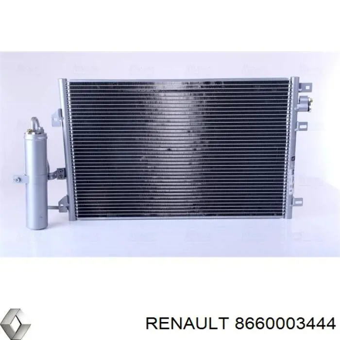 Конденсатор кондиционера Renault (RVI) 8660003444 цена, от 76.01 USD