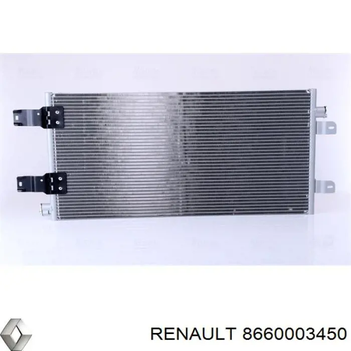 Радиатор кондиционера 8660003450 Renault (RVI)