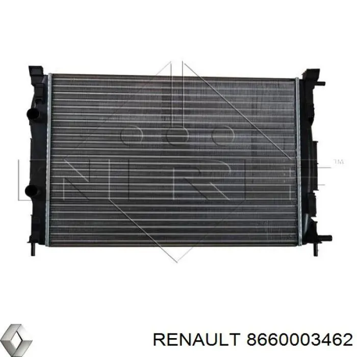 Радиатор 8660003462 Renault (RVI)