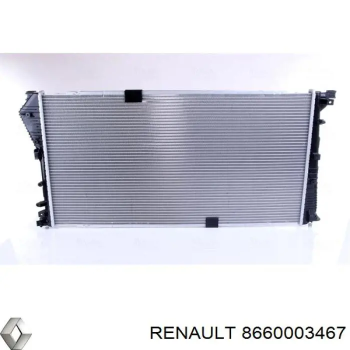 Радиатор 8660003467 Renault (RVI)