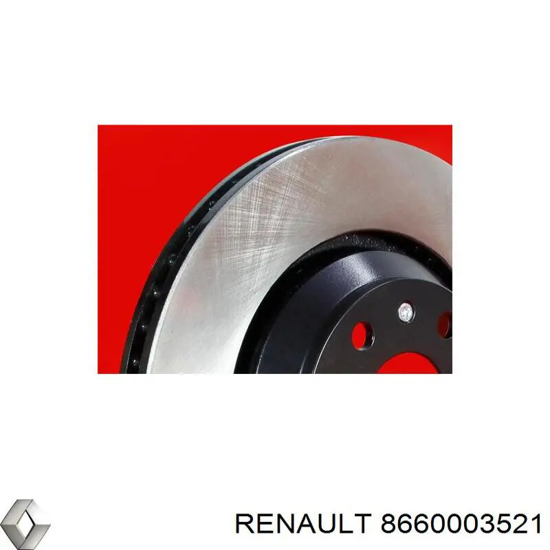 Задний дисковый тормоз Renault (RVI) 8660003521