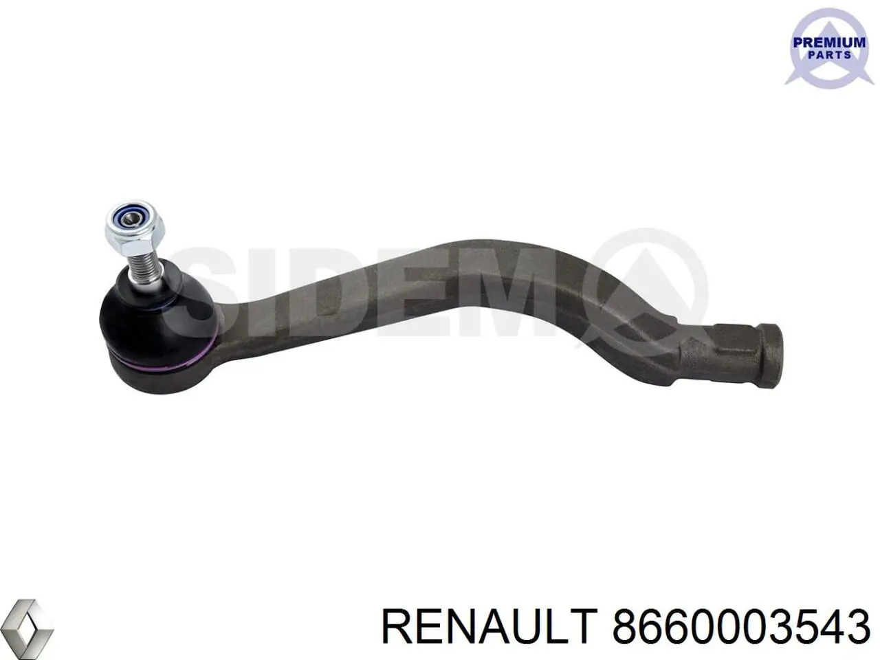 8660003543 Renault (RVI) рулевой наконечник