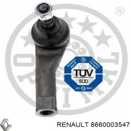 Рулевой наконечник Renault (RVI) 8660003547 цена, от 12.09 USD