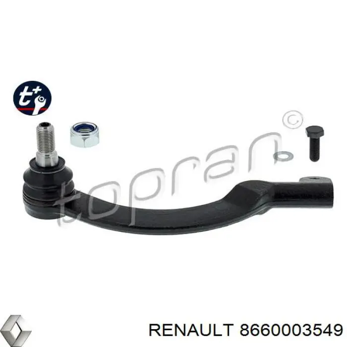 8660003549 Renault (RVI) рулевой наконечник