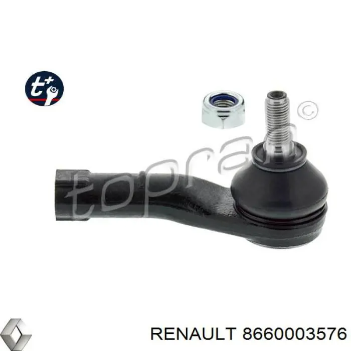 Купить 8660003576 Renault (RVI) Наконечник рулевой тяги, внешний