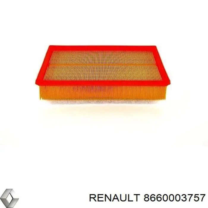Купить 8660003757 Renault (RVI) Автомобильный фильтр воздуха