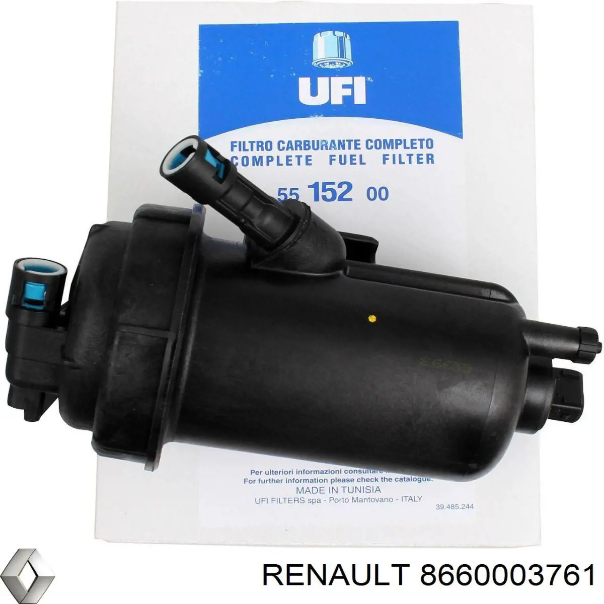 Воздушный фильтр 8660003761 Renault (RVI)