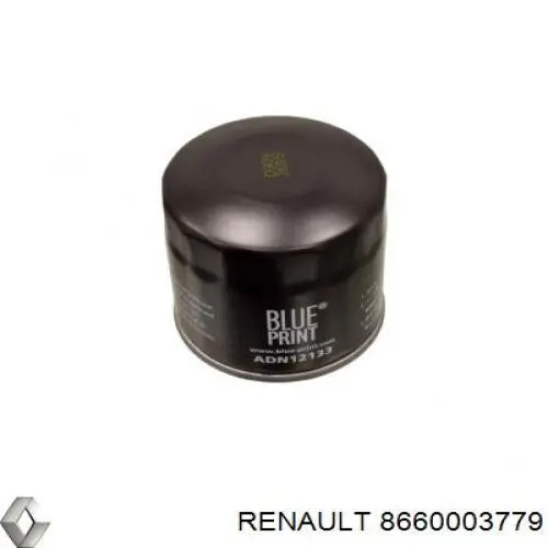 8660003779 Renault (RVI) масляный фильтр