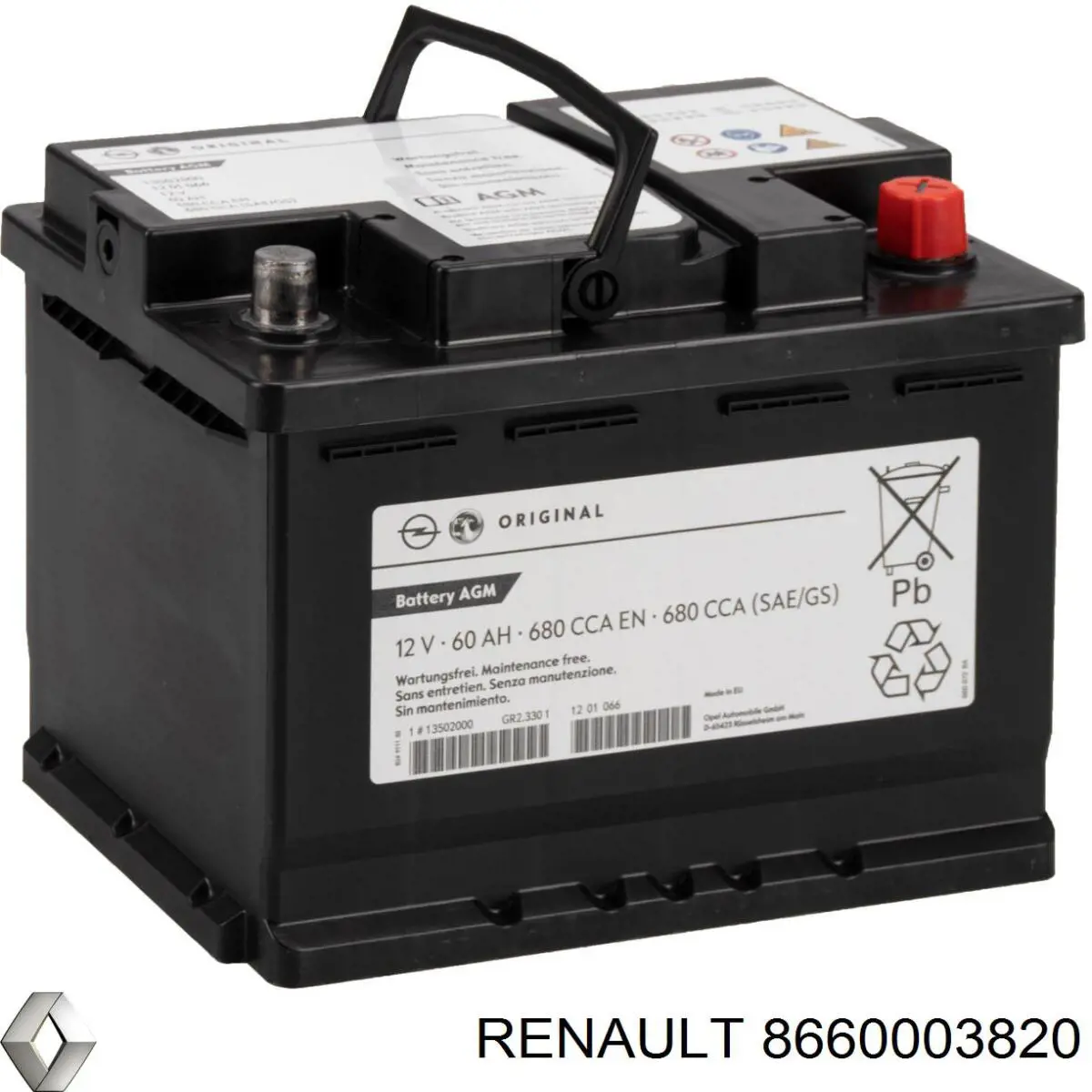 8660003820 Renault (RVI) 