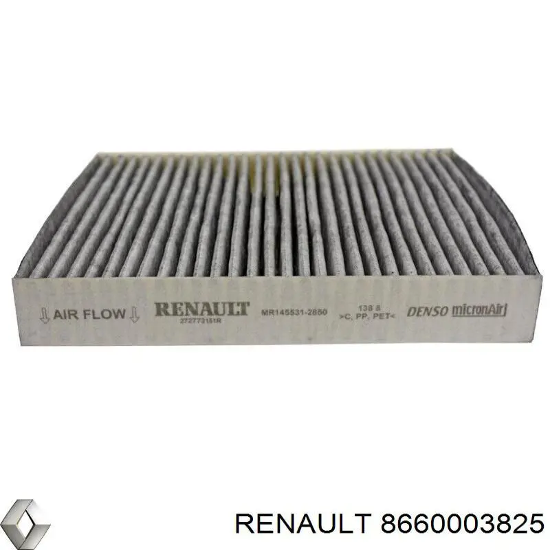Фильтр воздушный отопителя Renault (RVI) 8660003825 цена, от 4.32 USD