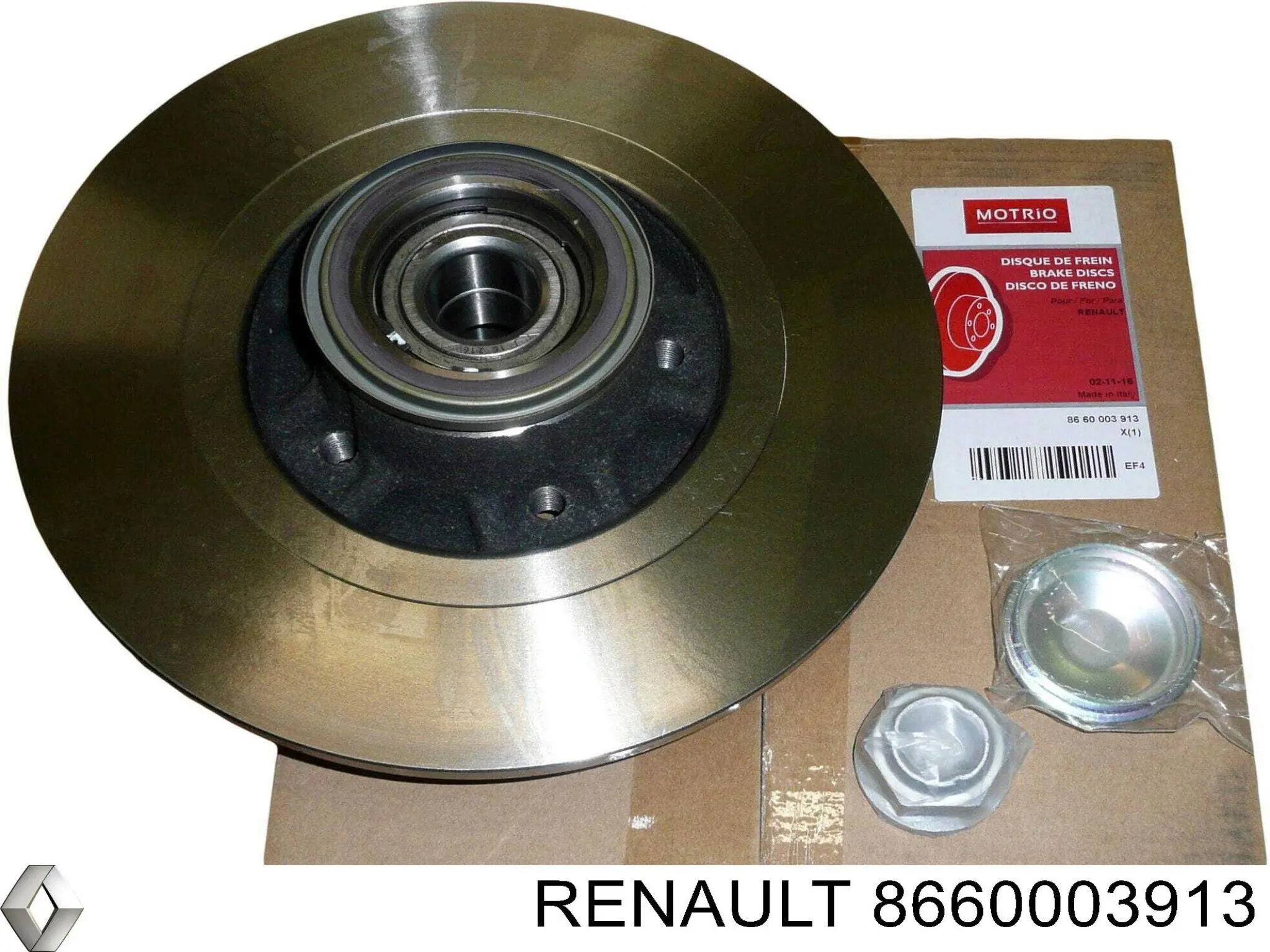 Купить 8660003913 Renault (RVI) Диск тормозной задний