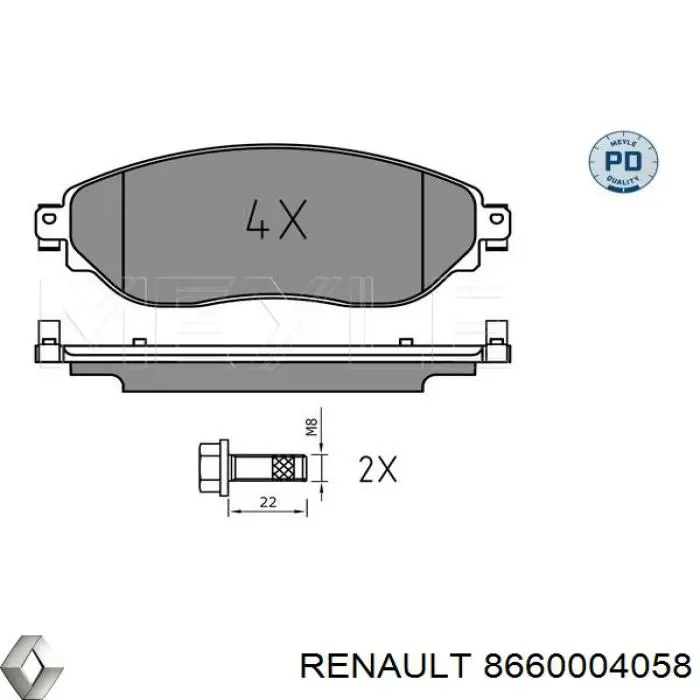 8660004058 Renault (RVI)