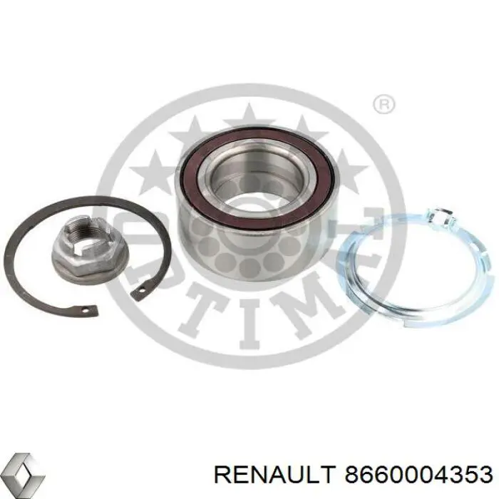 Подшипник ступицы 8660004353 Renault (RVI)