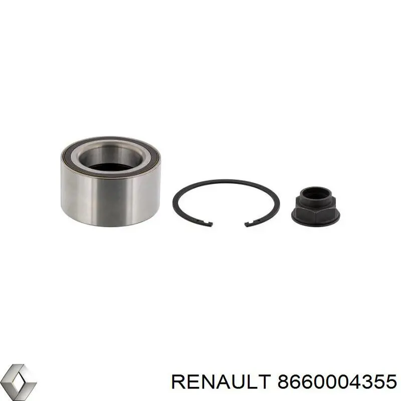 8660004355 Renault (RVI) Подшипник ступицы передней