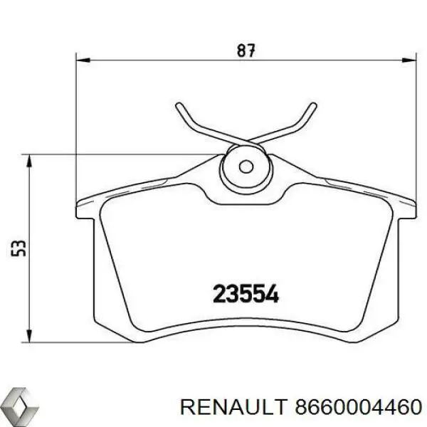 8660004460 Renault (RVI) 