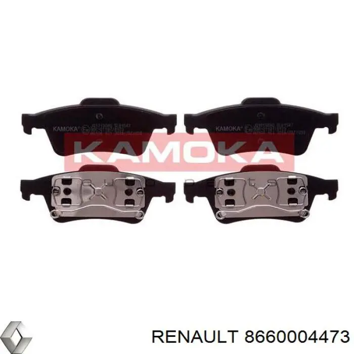 Колодки дисковые  Renault (RVI) 8660004473 цена, от 13.61 USD