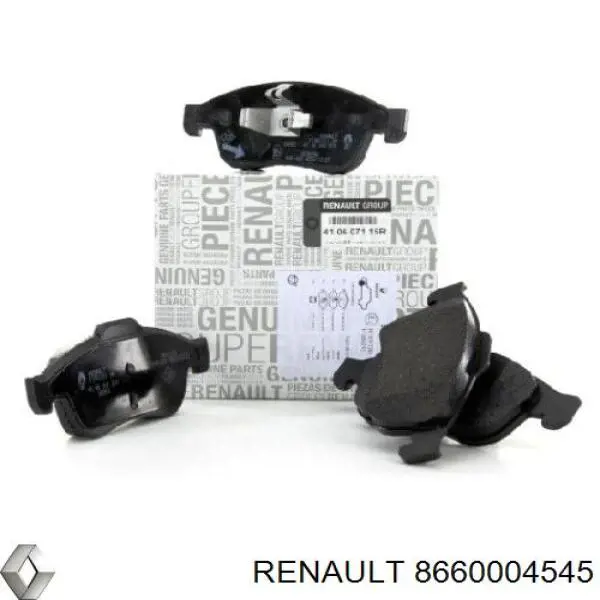 Купить 8660004545 Renault (RVI) Колодки тормозные