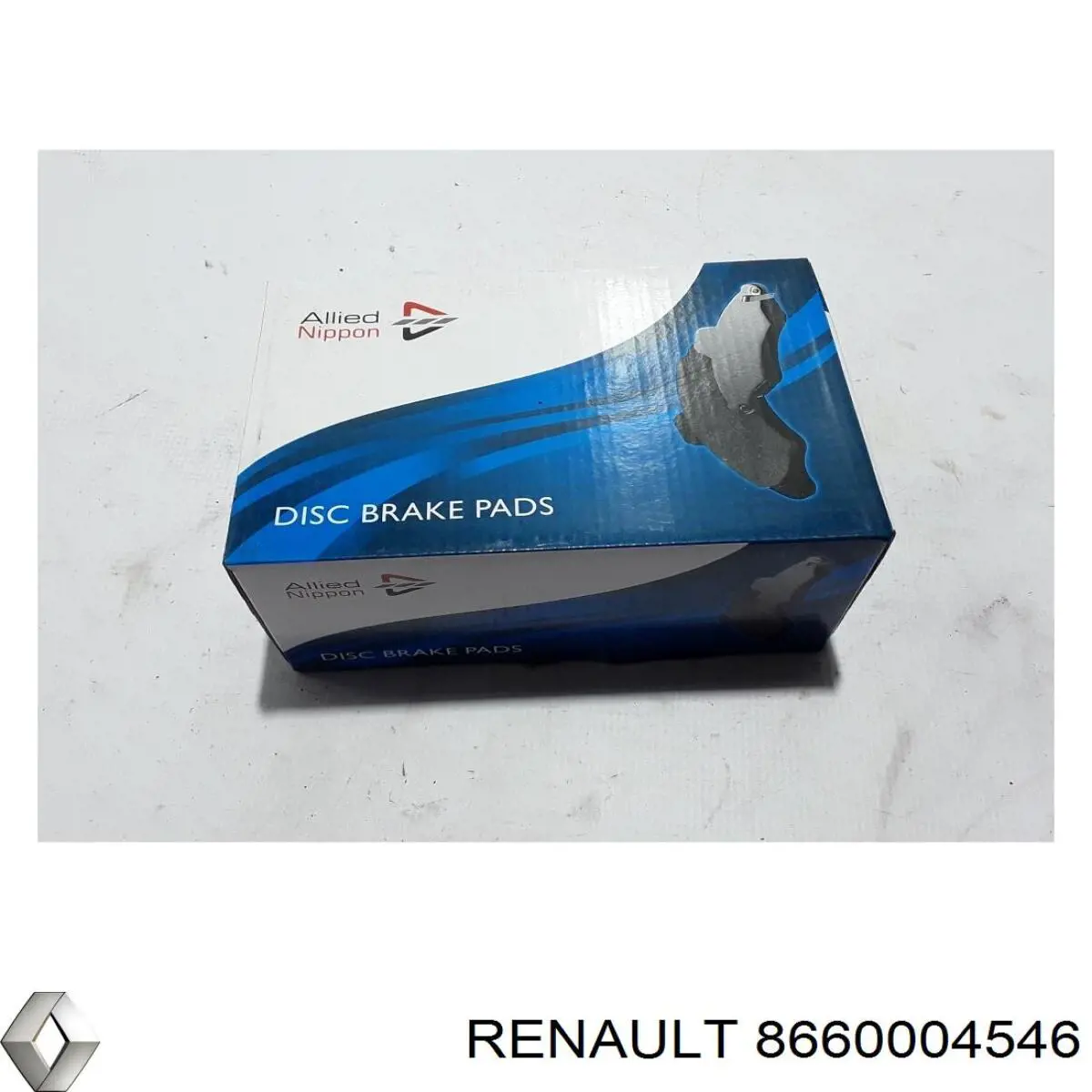 Передние тормозные колодки 8660004546 Renault (RVI)