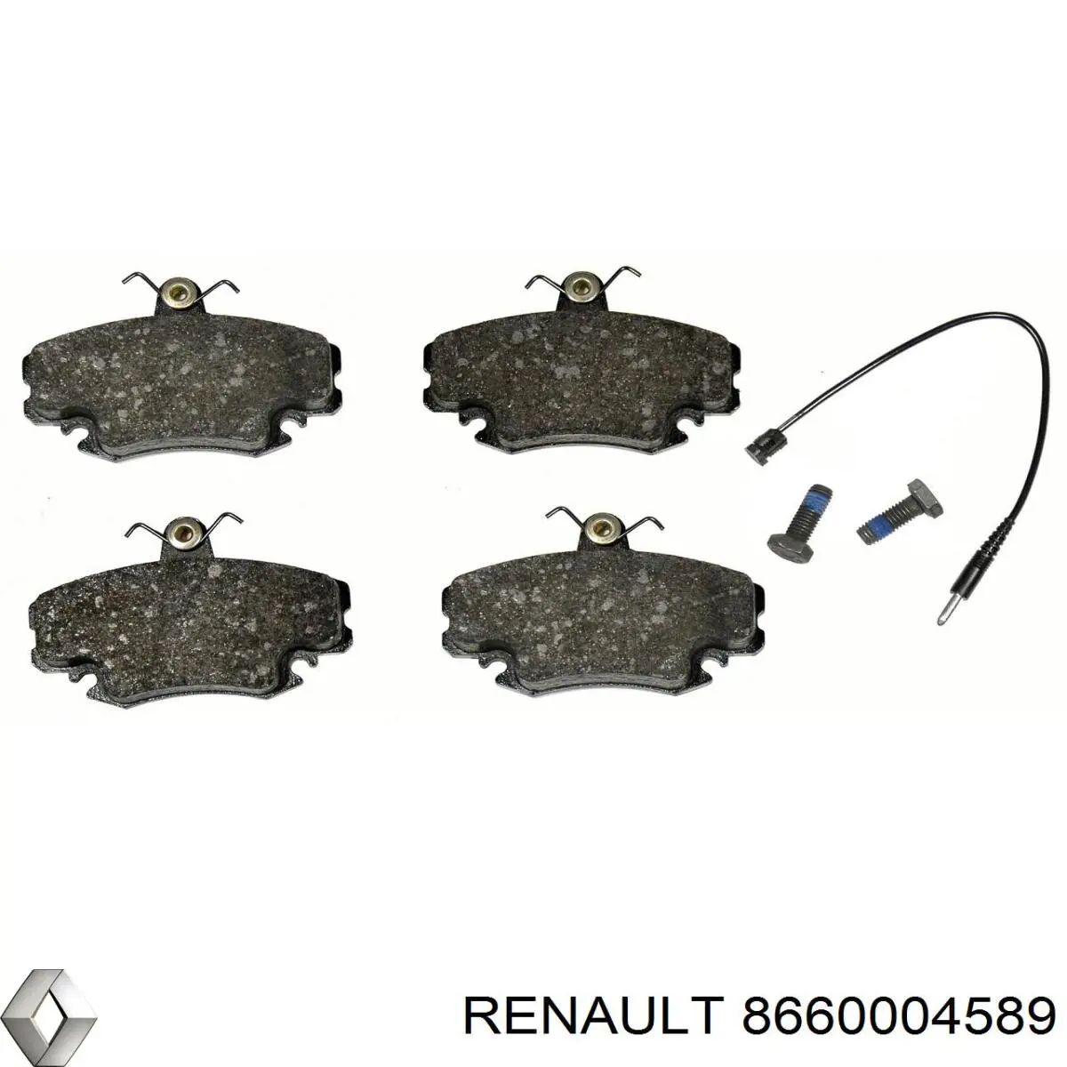 Купить 8660004589 Renault (RVI) Колодки тормозные