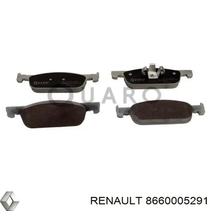 Купить 8660005291 Renault (RVI) Колодки тормозные