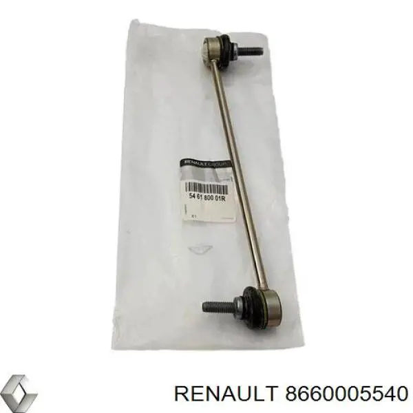 Стойка переднего стабилизатора 8660005540 Renault (RVI)