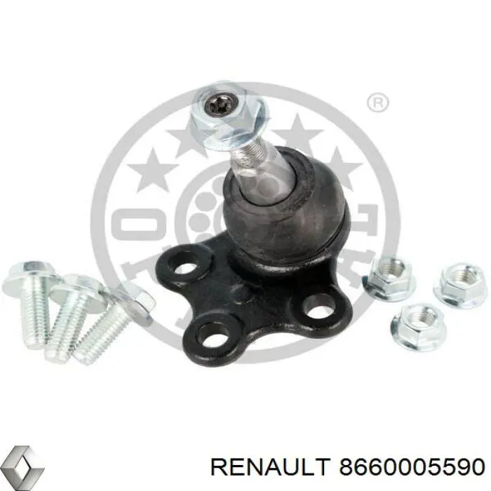 Нижняя шаровая опора 8660005590 Renault (RVI)