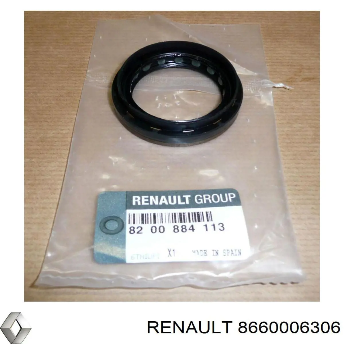 Задние тормозные колодки 8660006306 Renault (RVI)