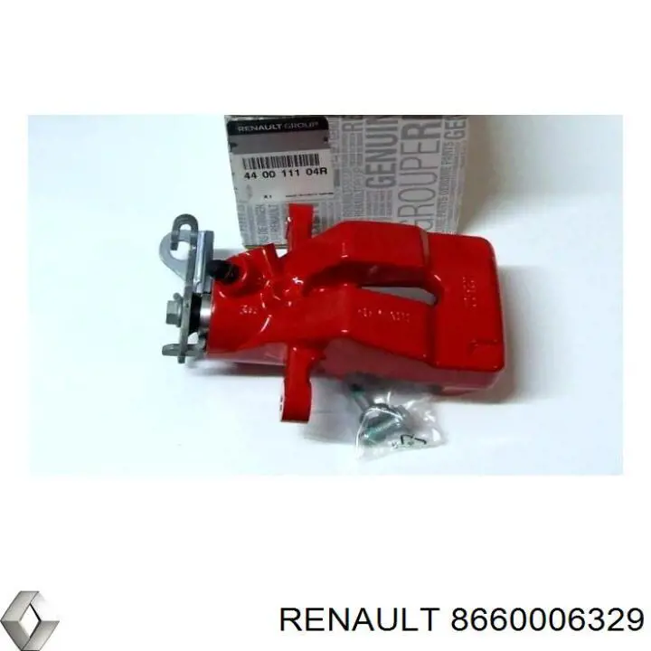 8660006329 Renault (RVI) Sapatas do freio dianteiras de disco