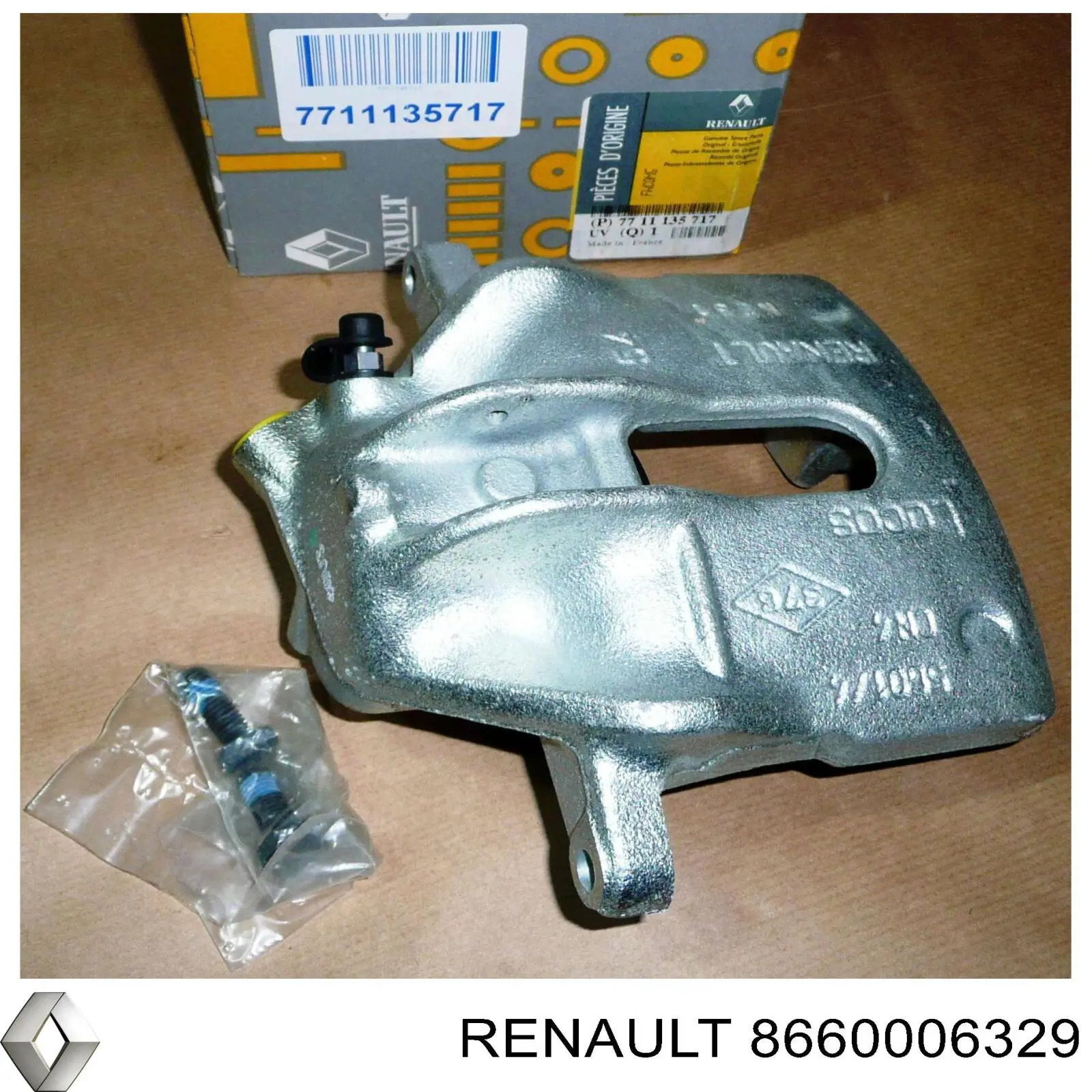 8660006329 Renault (RVI) Sapatas do freio dianteiras de disco
