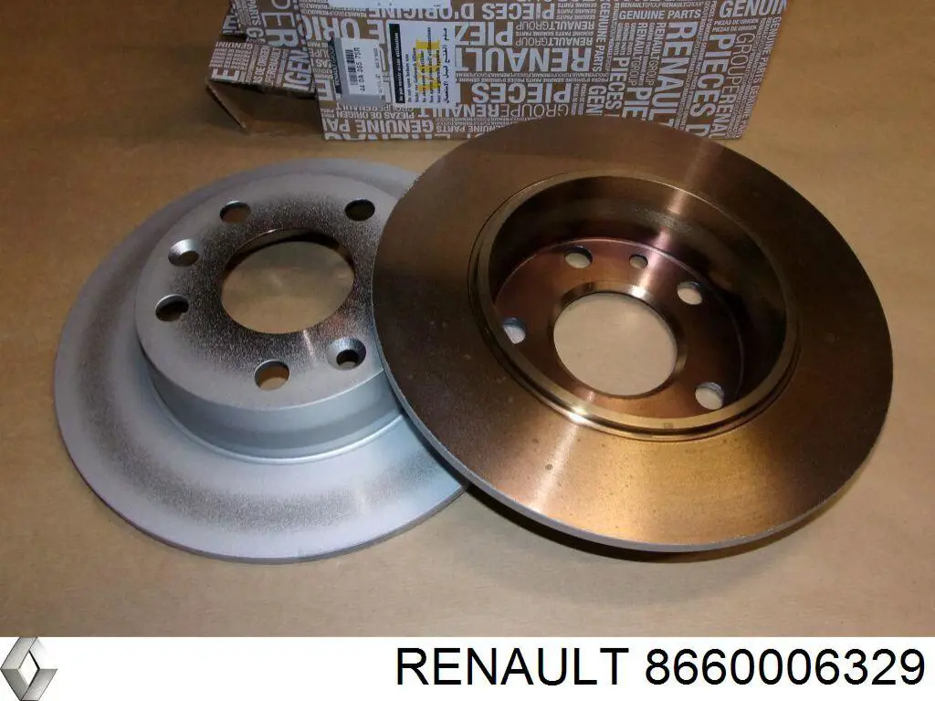 Compre 8660006329 Renault (RVI) Sapatas do freio dianteiras de disco