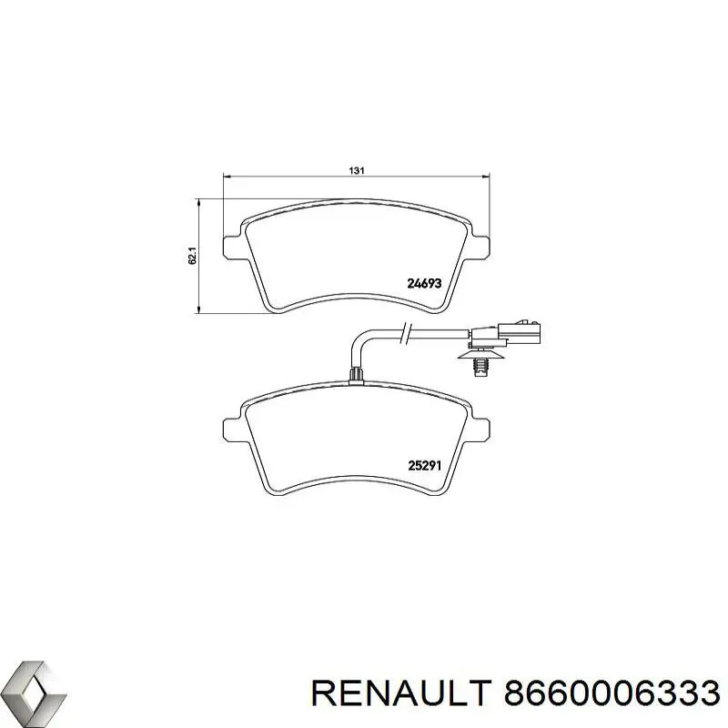 8660006333 Renault (RVI) 
