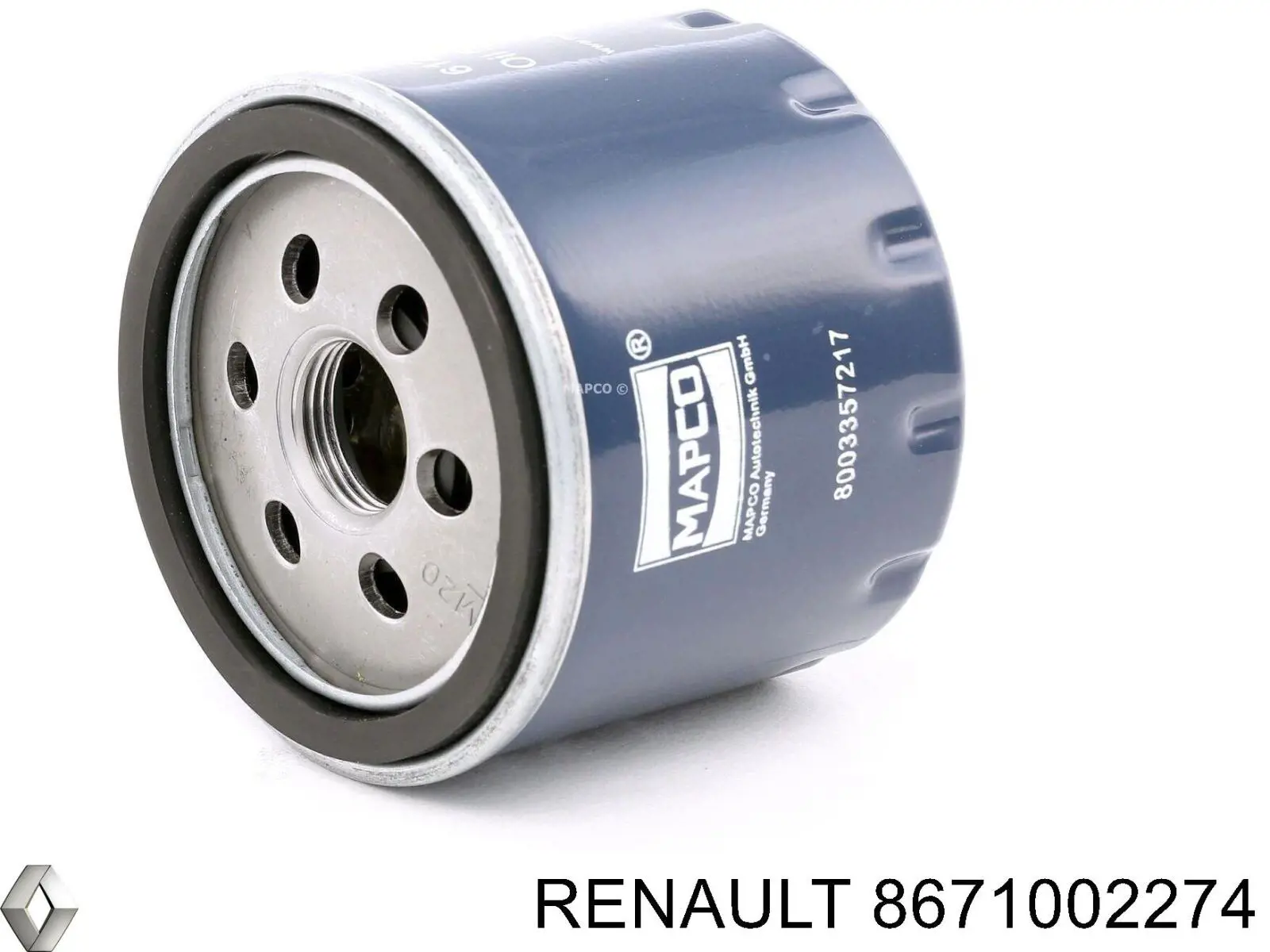 Фильтр масла Renault (RVI) 8671002274