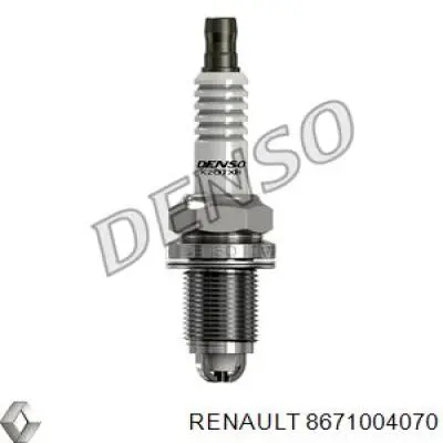 Свеча Renault (RVI) 8671004070
