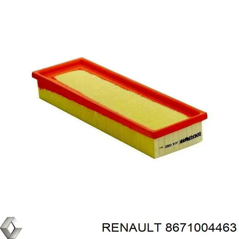 8671004463 Renault (RVI) воздушный фильтр