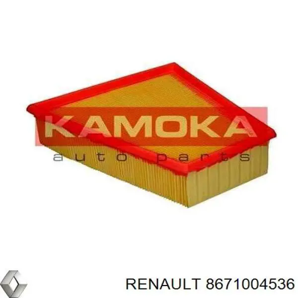 8671004535 Renault (RVI) filtro de ar