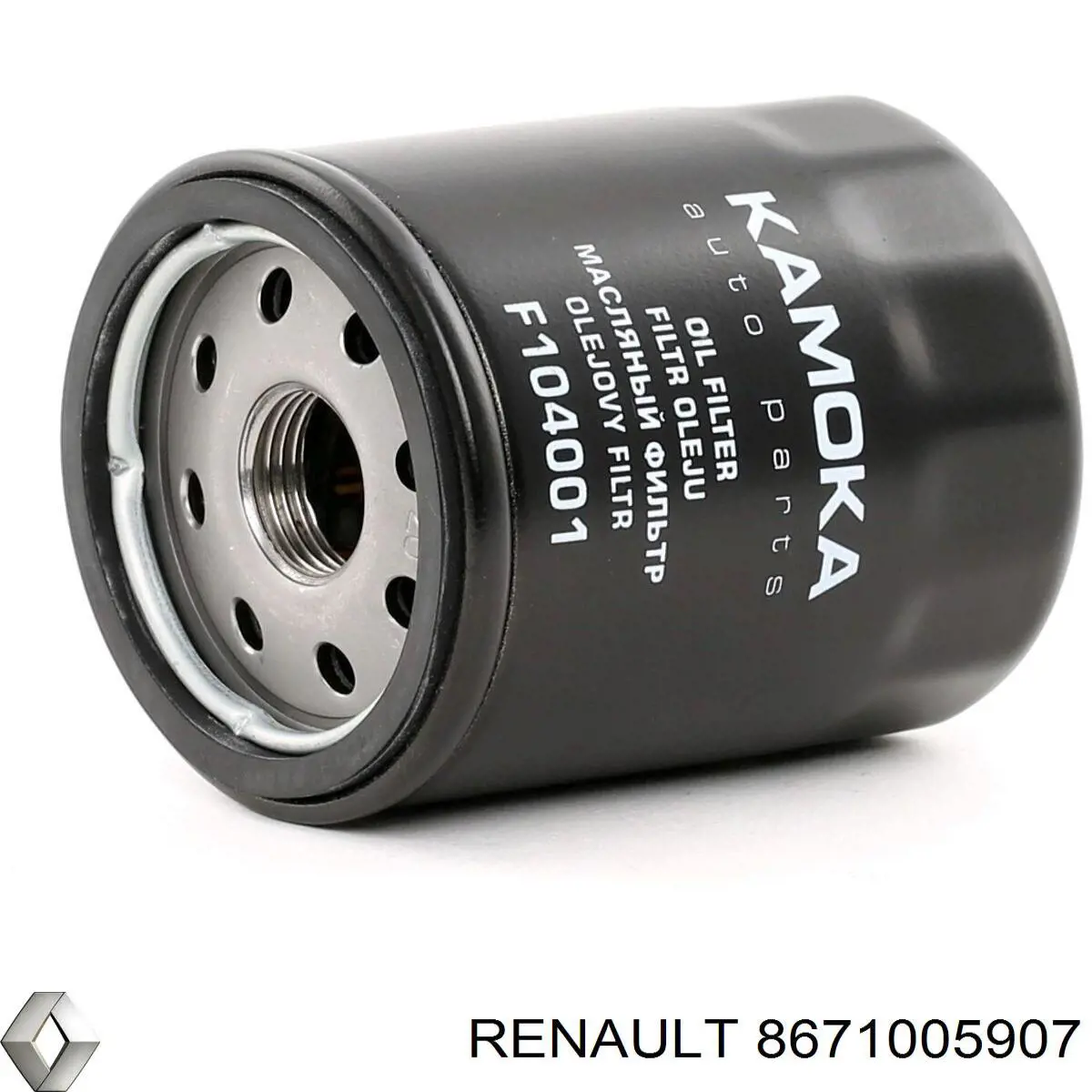 Filtro de aceite 8671005907 Renault (RVI)