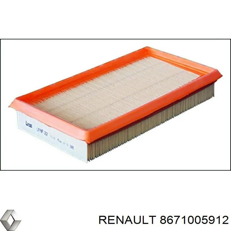 Элемент воздушного фильтра Renault (RVI) 8671005912 цена, от 3.81 USD