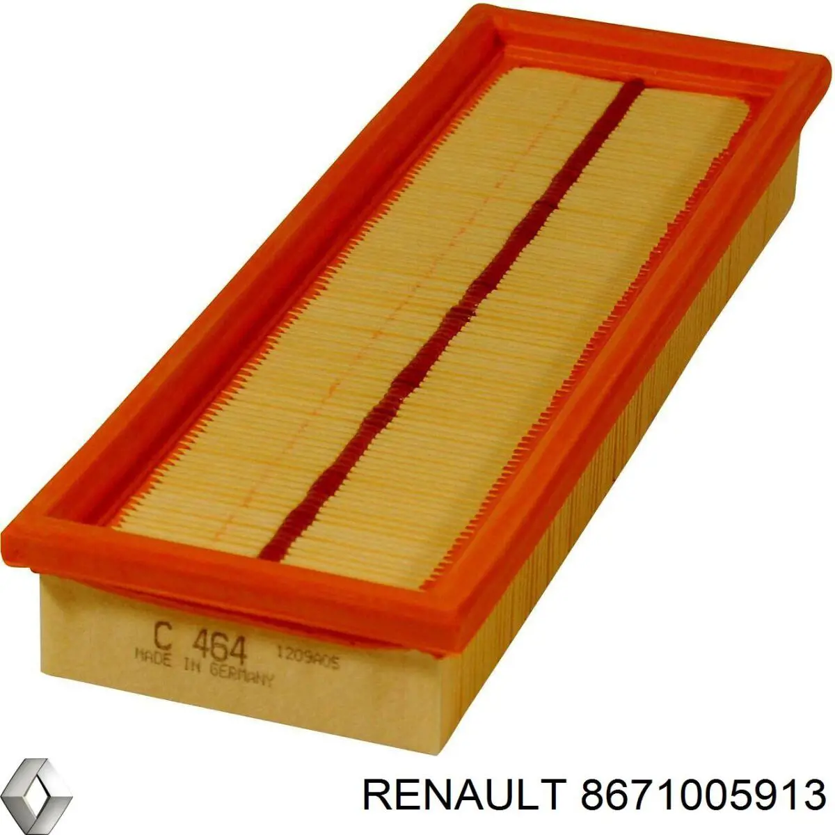 Купить 8671005913 Renault (RVI) Автомобильный фильтр воздуха