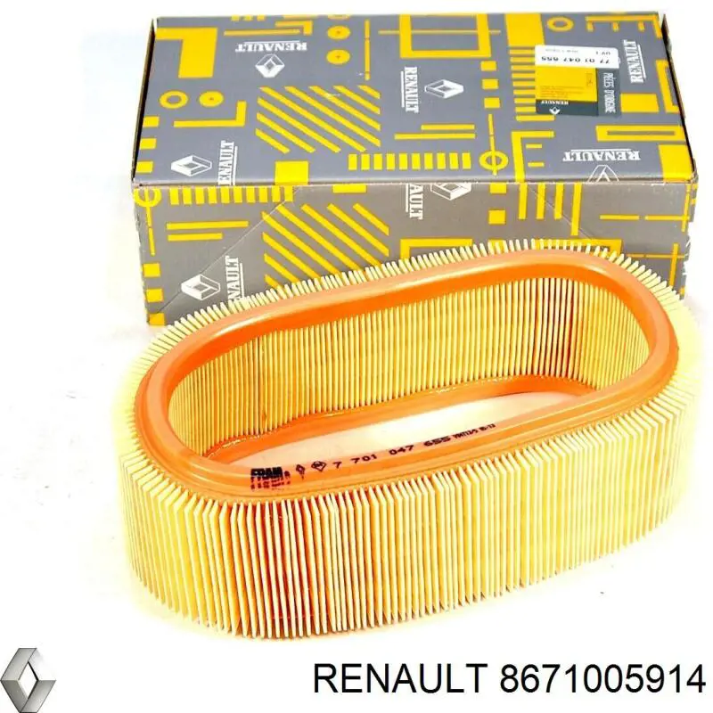 Элемент воздушного фильтра Renault (RVI) 8671005914 цена, от 4.35 USD