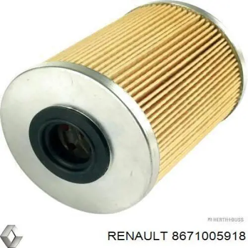 Filtro combustible 8671005918 Renault (RVI)